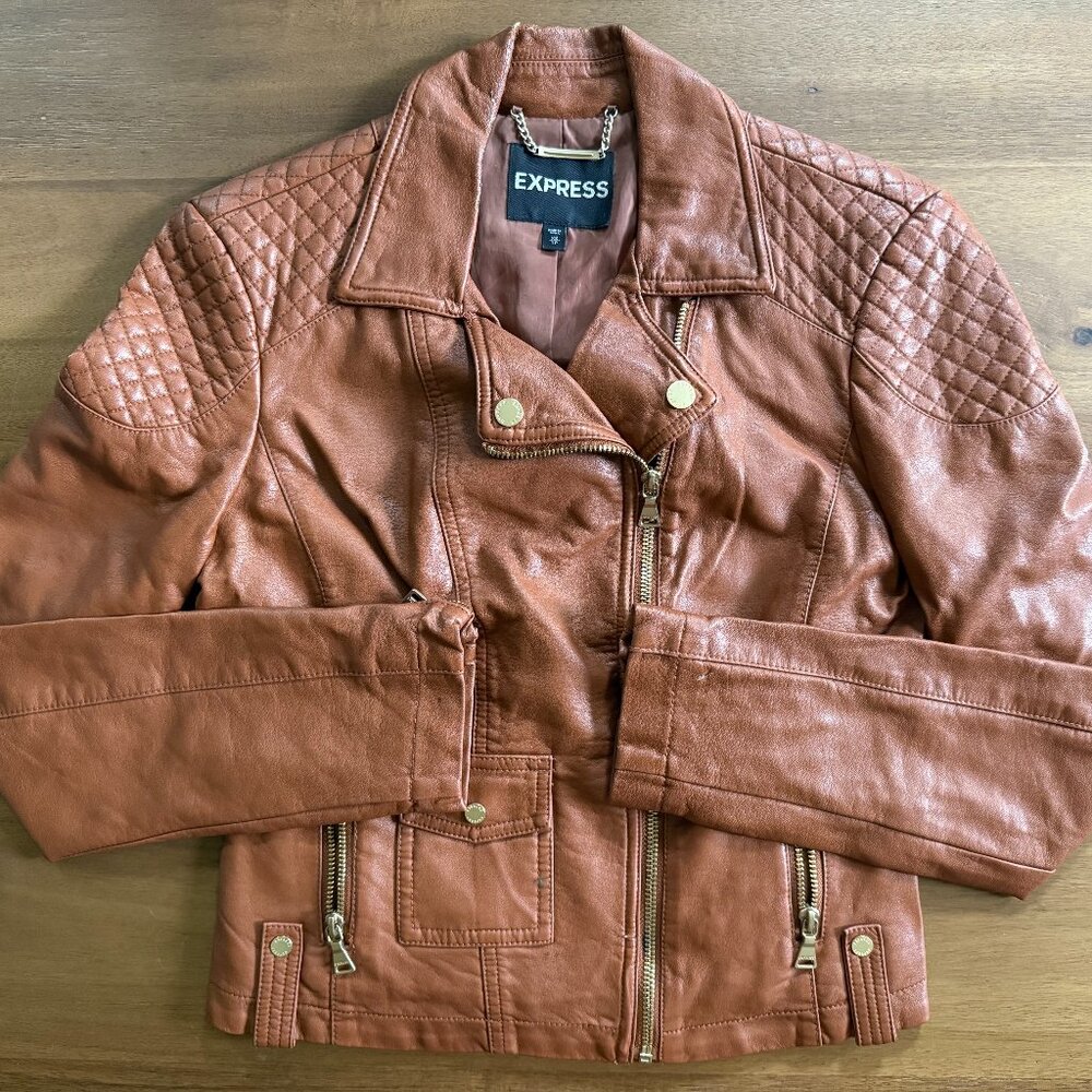 Brown Leather Jacket